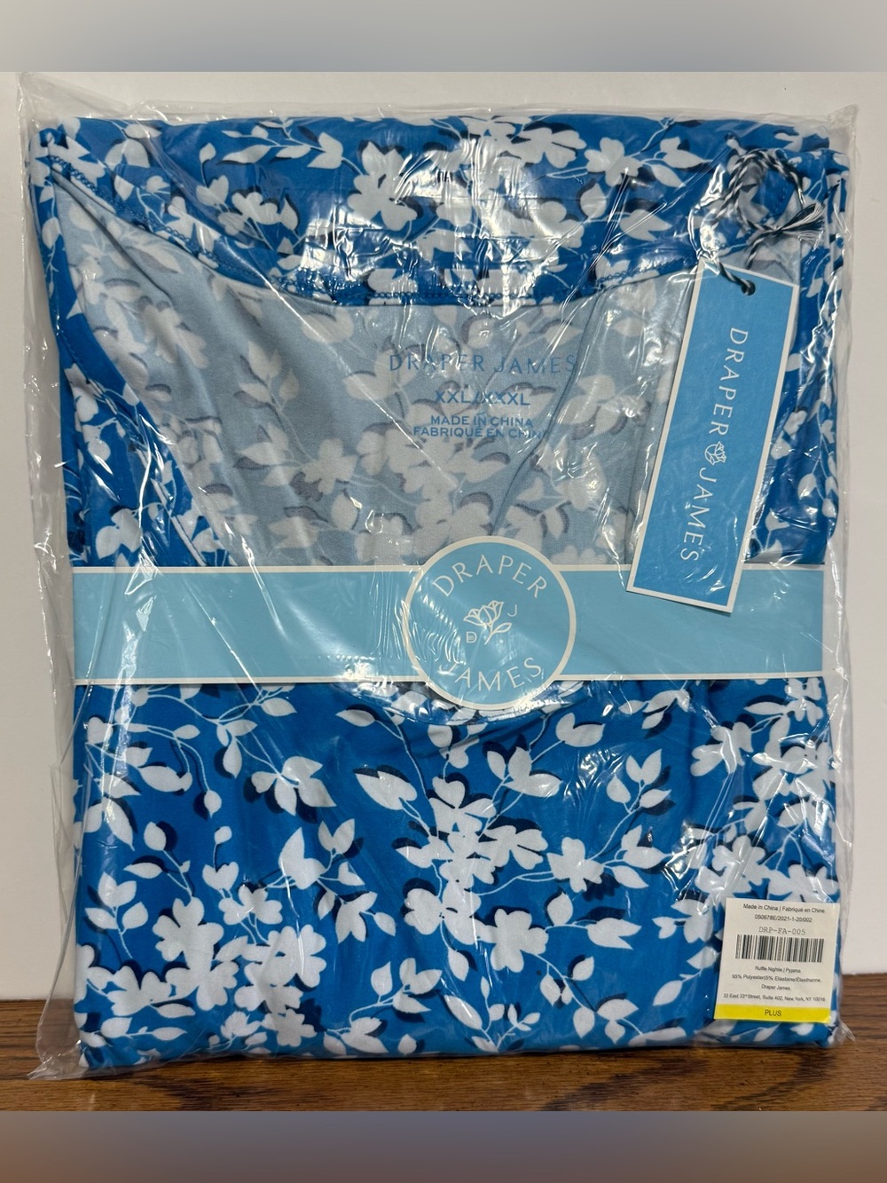 DRAPER JAMES Women’s Plus (16-22) Ruffle Nightie - New In Package